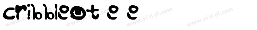 ScribbleNot eDEMO Re字体转换